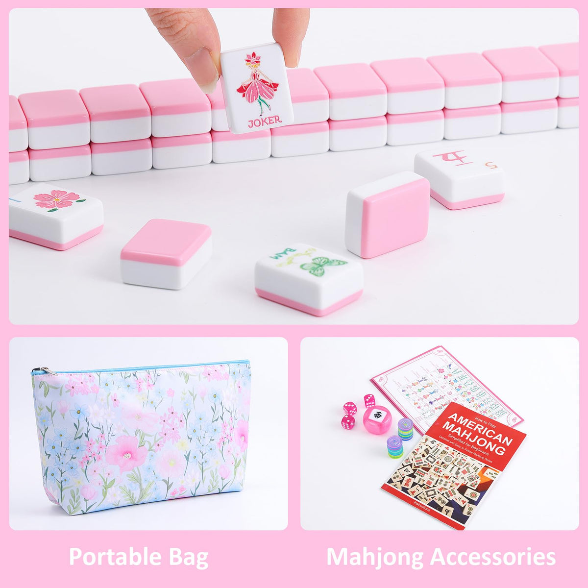 American Mahjong Set Complete with Carrying Bag