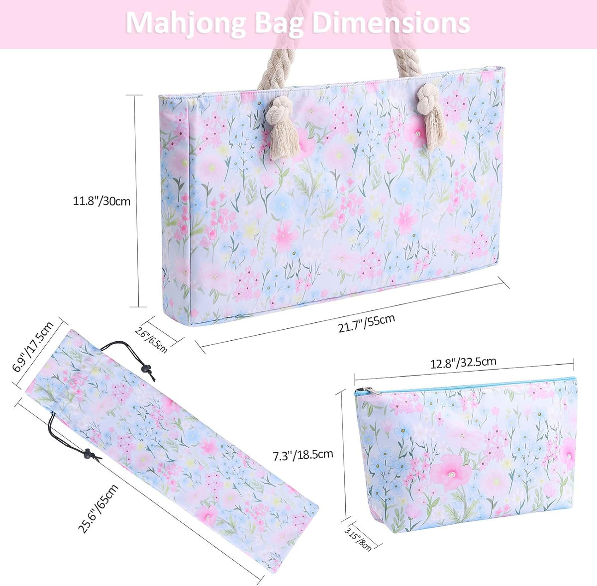 American Mahjong Set Complete with Carrying Bag