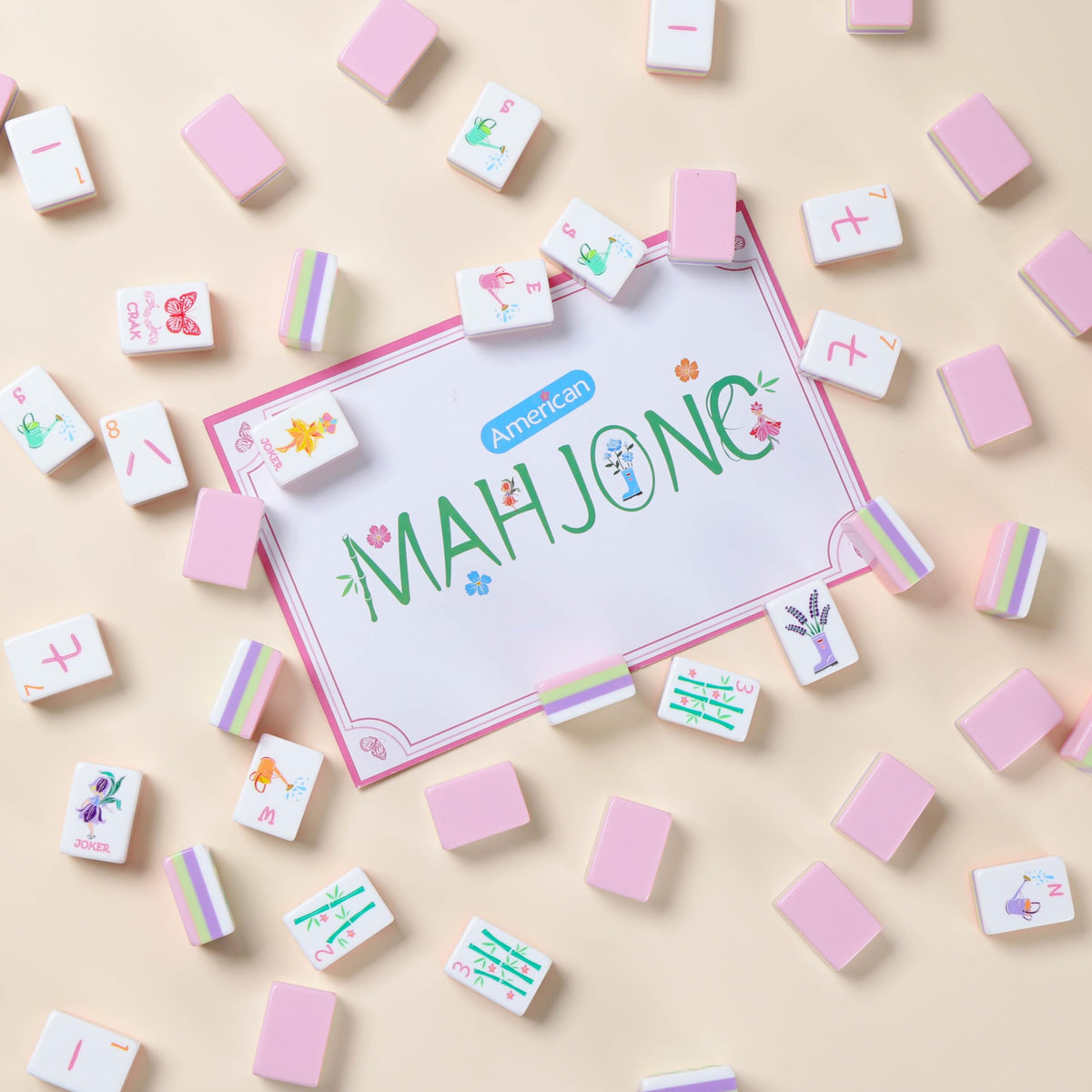 American Mahjong Set Complete with Carrying Bag