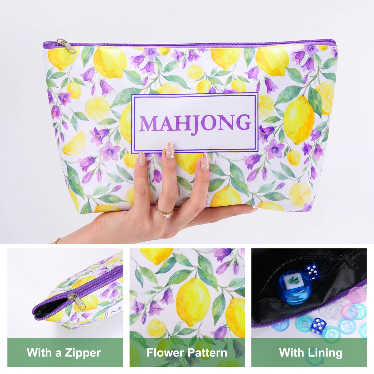 American Mahjong Set Complete with Carrying Bag