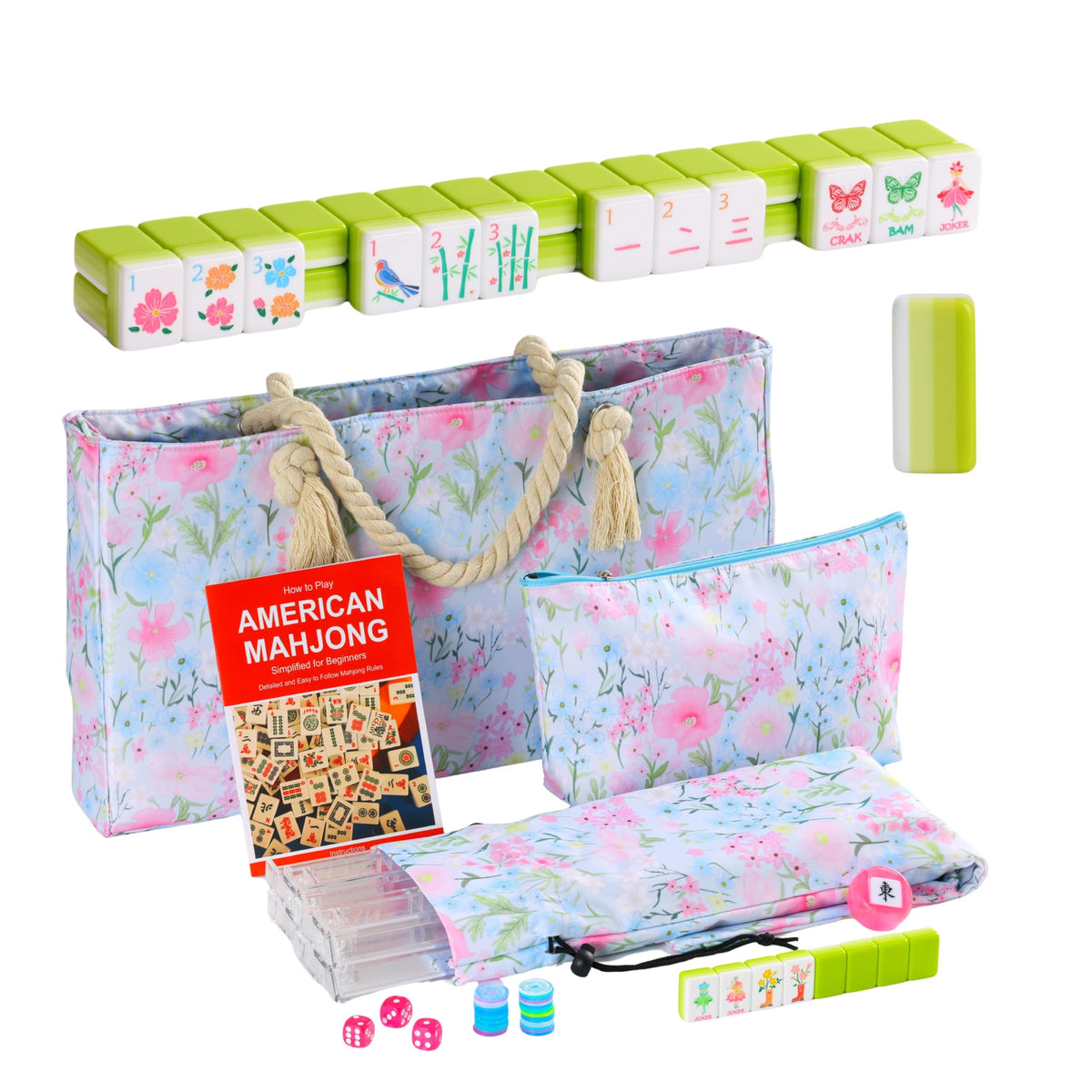 American Mahjong Set Complete with Carrying Bag