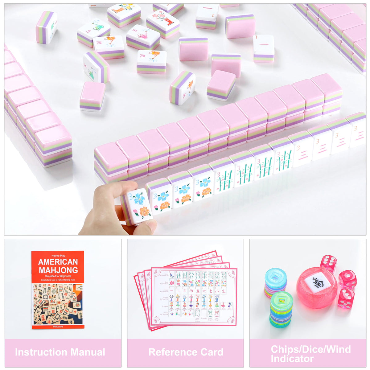 American Mahjong Set Complete with Carrying Bag