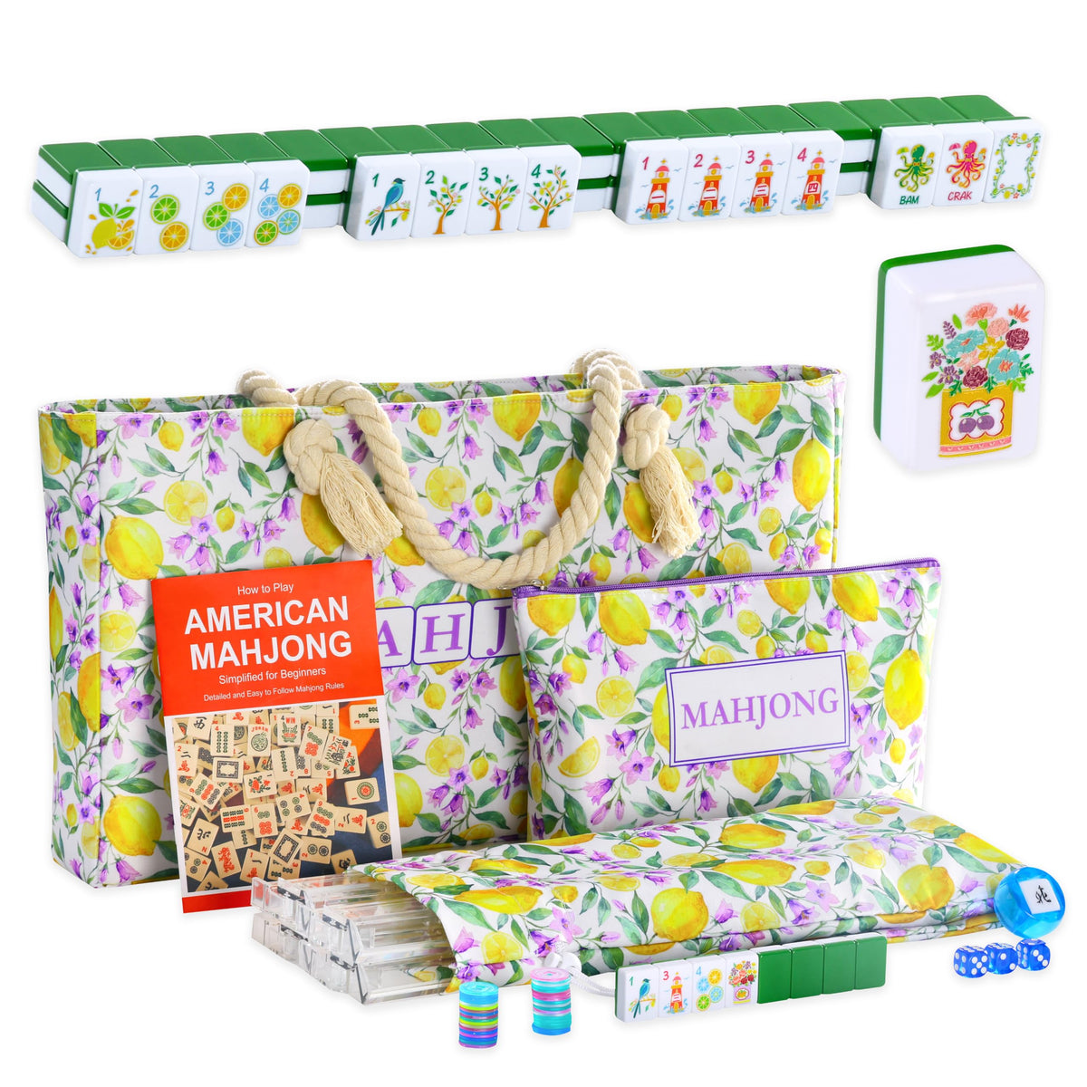American Mahjong Set Complete with Carrying Bag