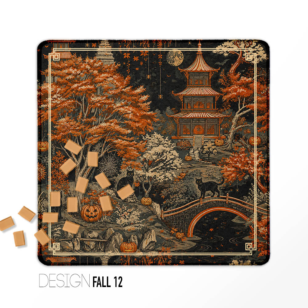 Fall Mahjong Mats